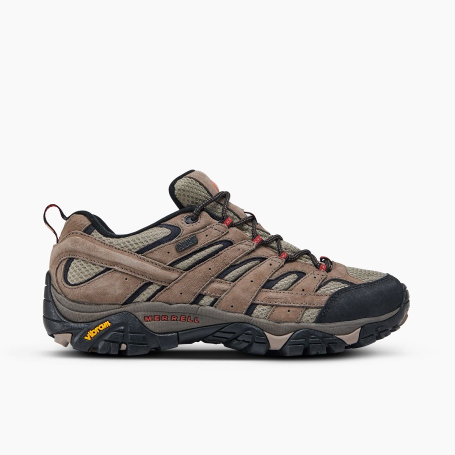Merrell Bark Brown Men's Moab 2 Waterproof