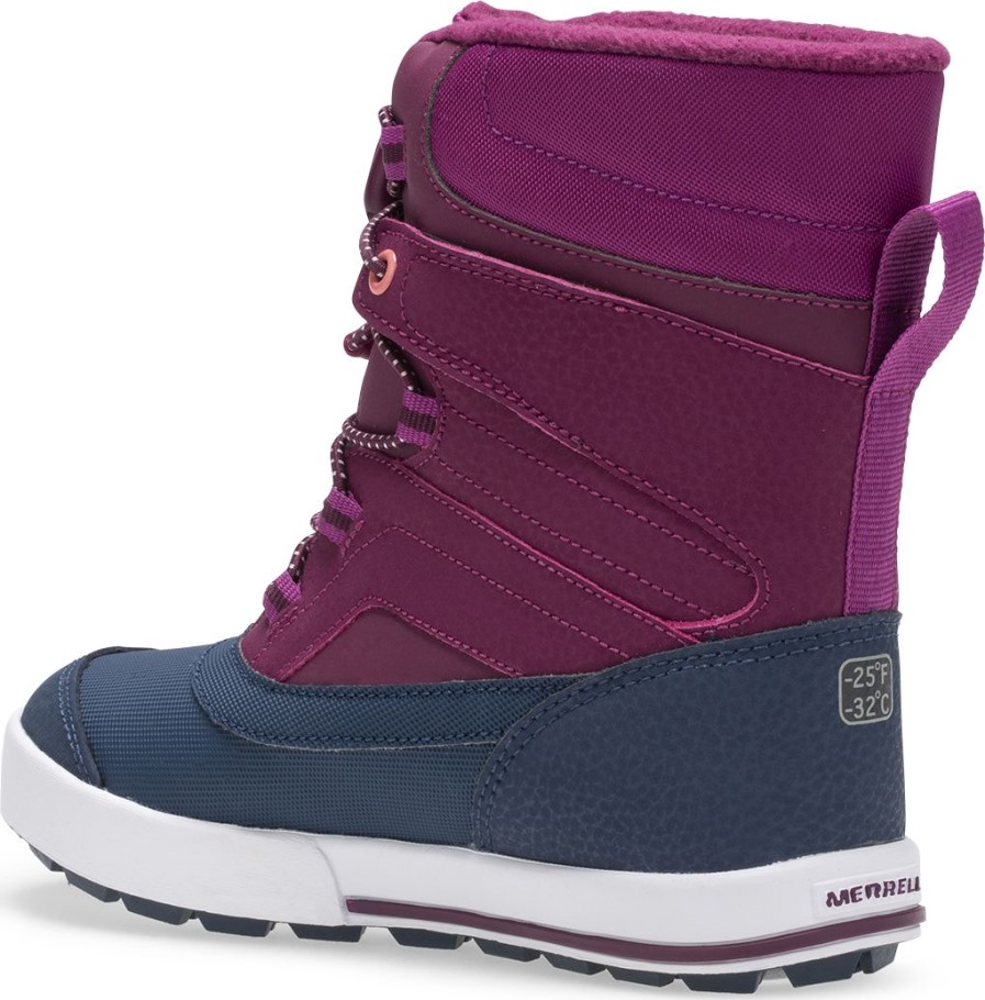 Merrell Berry Big Kid's Snow Bank 2.0 Boot