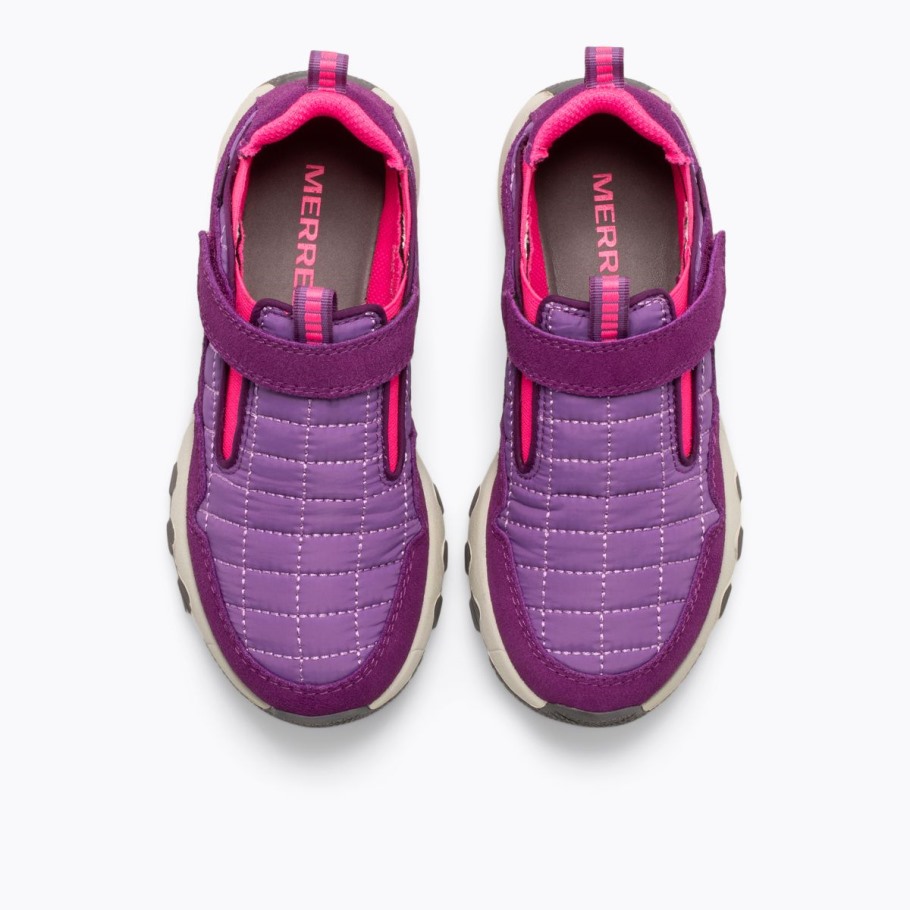 Merrell Big Kid's Free Roam Hut Moc Purple Pink