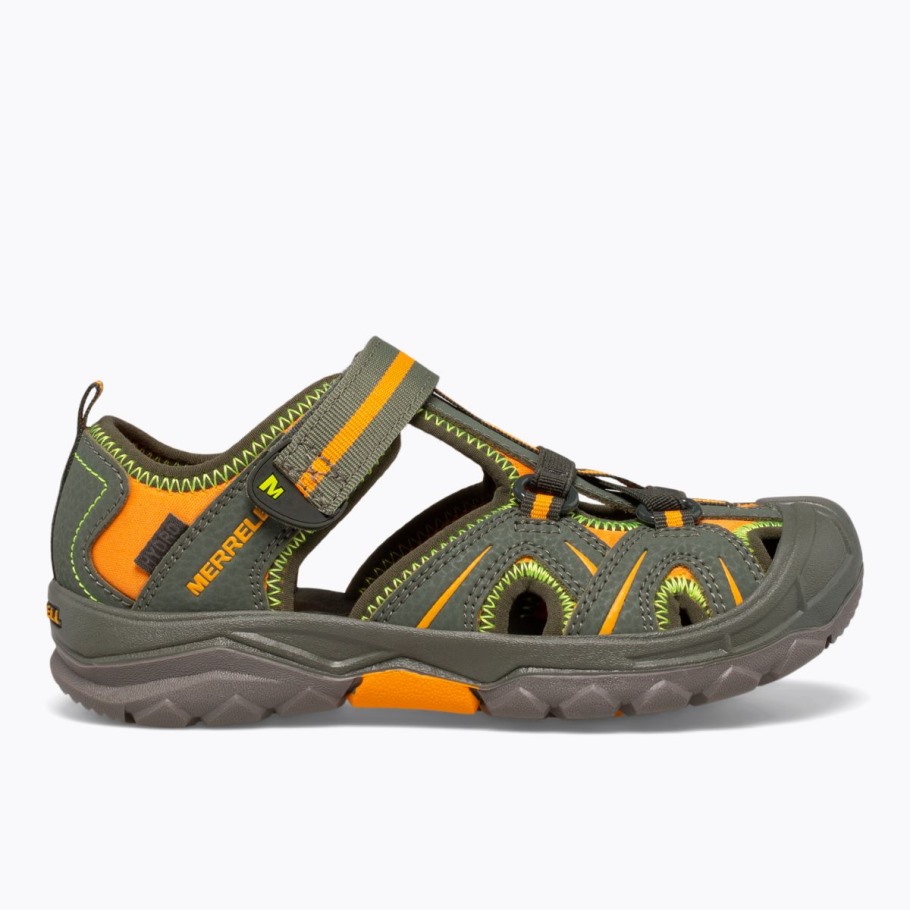 Merrell Big Kid's Hydro Sandal Olive