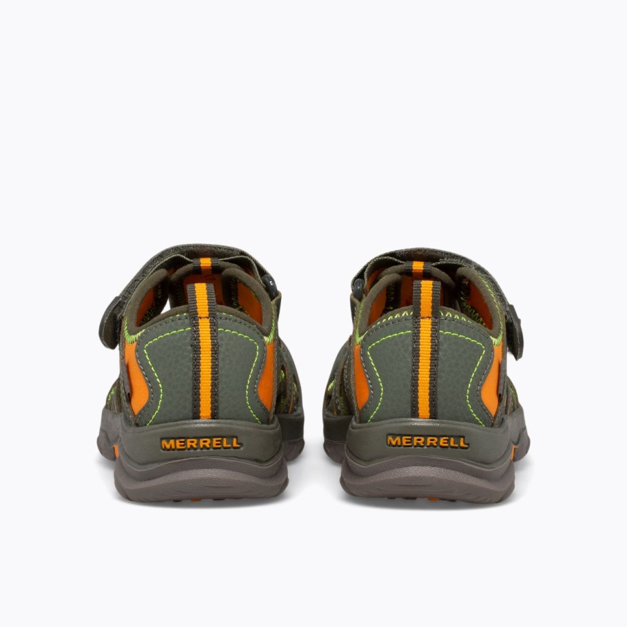 Merrell Big Kid's Hydro Sandal Olive