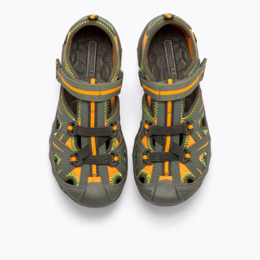Merrell Big Kid's Hydro Sandal Olive