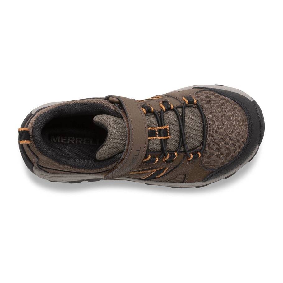 Merrell Big Kid's Outback Low Sneaker Earth