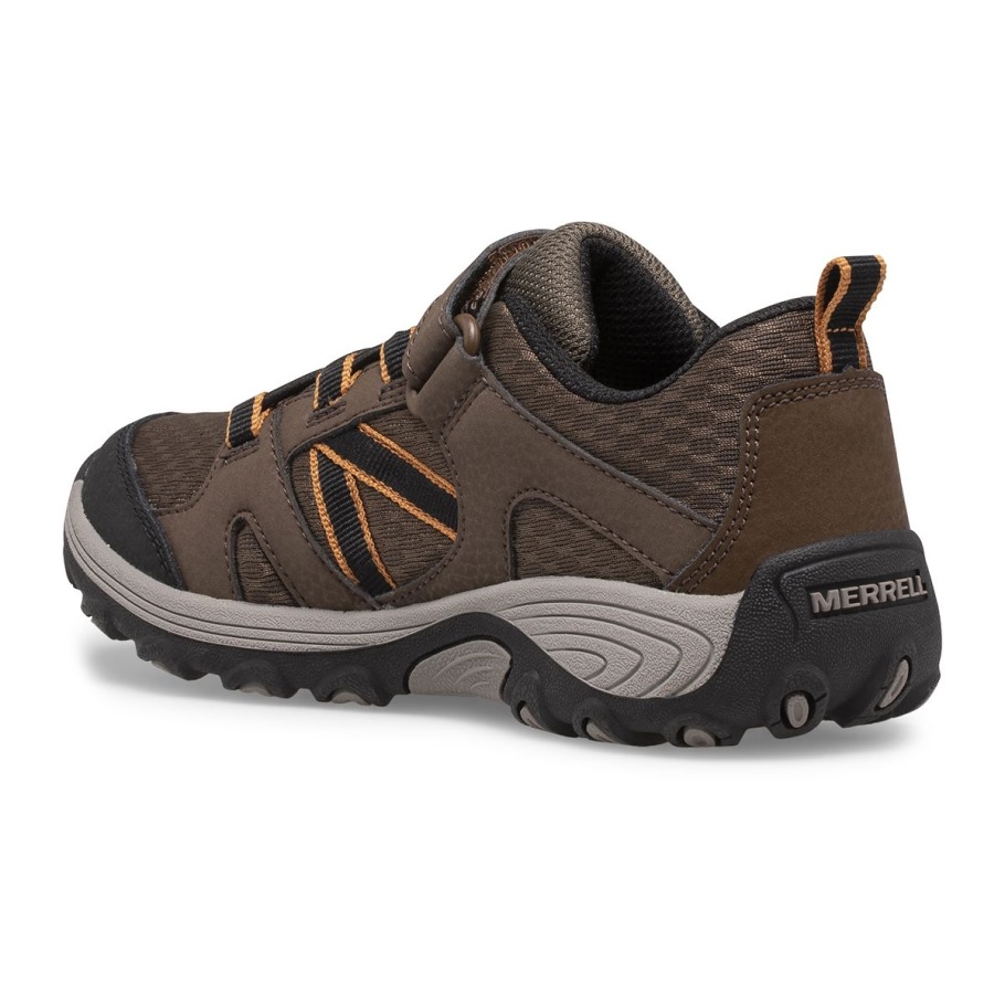 Merrell Big Kid's Outback Low Sneaker Earth