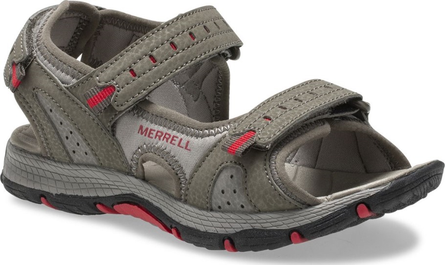 Merrell Big Kid's Panther Sandal 2.0 Gunsmoke