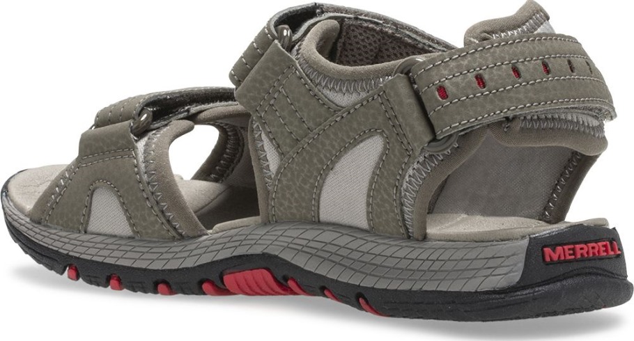 Merrell Big Kid's Panther Sandal 2.0 Gunsmoke