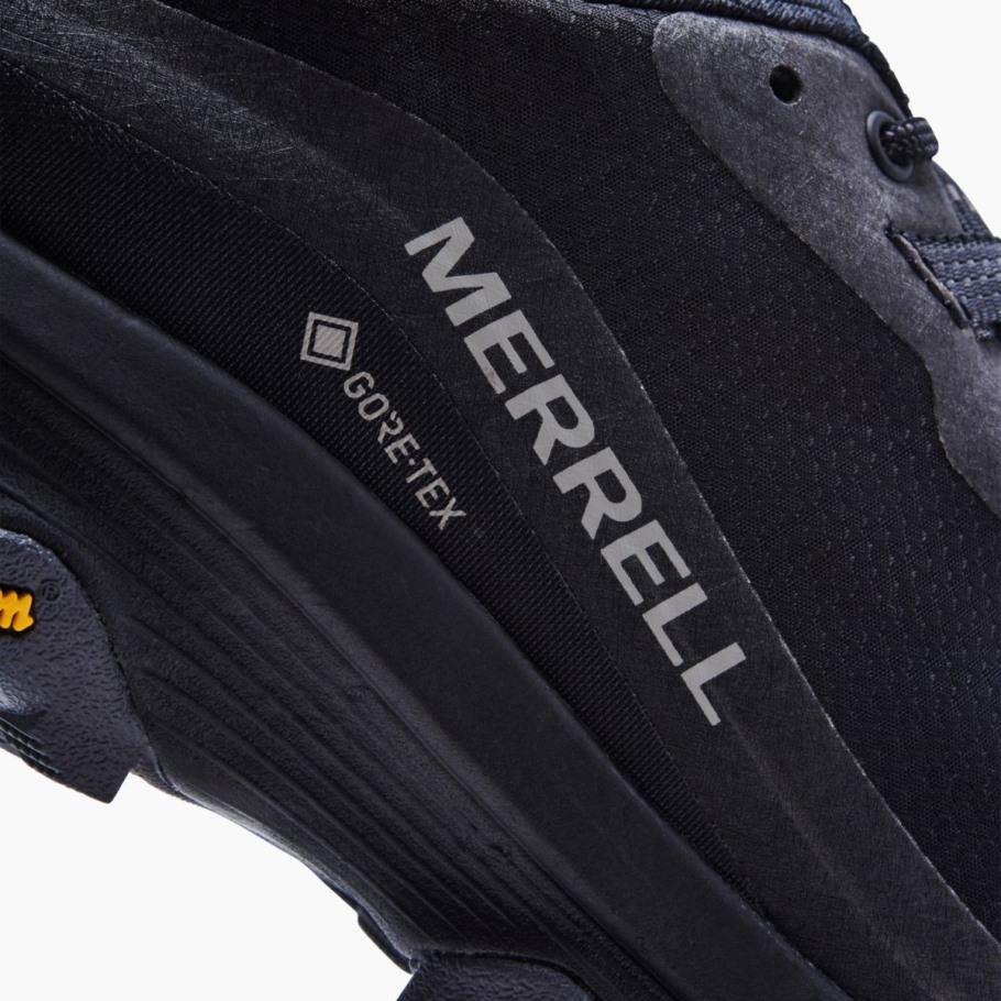 Merrell Black Asphalt Men's Moab Speed GORE-TEX