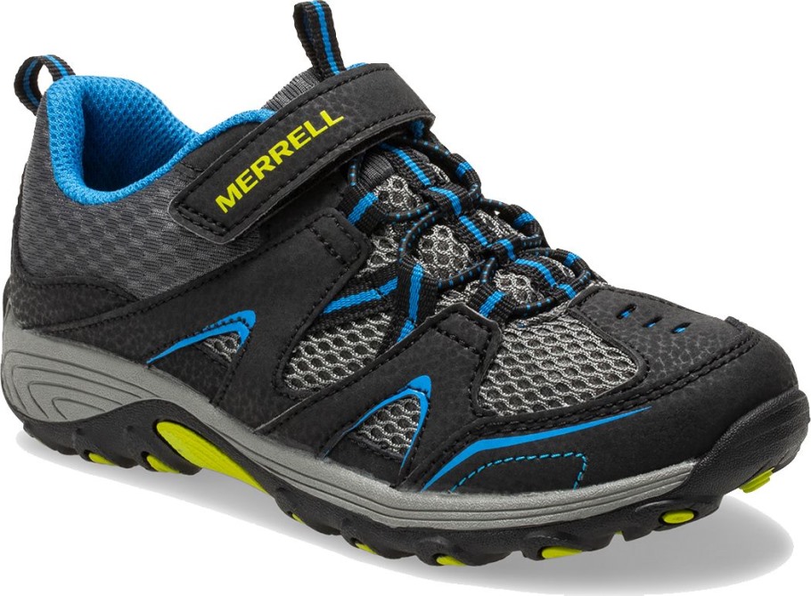 Merrell Black Blue Big Kid's Trail Chaser Shoe