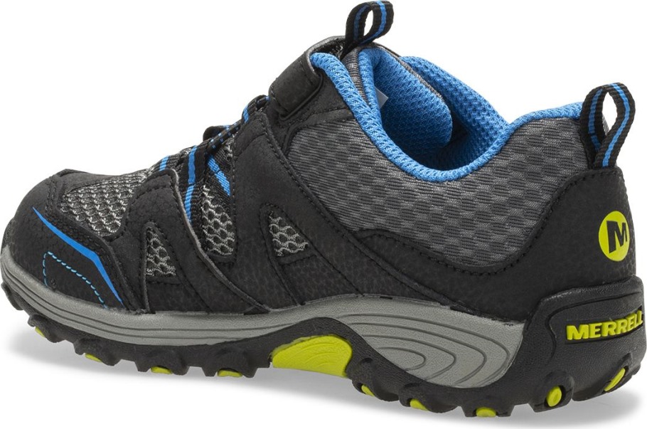 Merrell Black Blue Big Kid's Trail Chaser Shoe