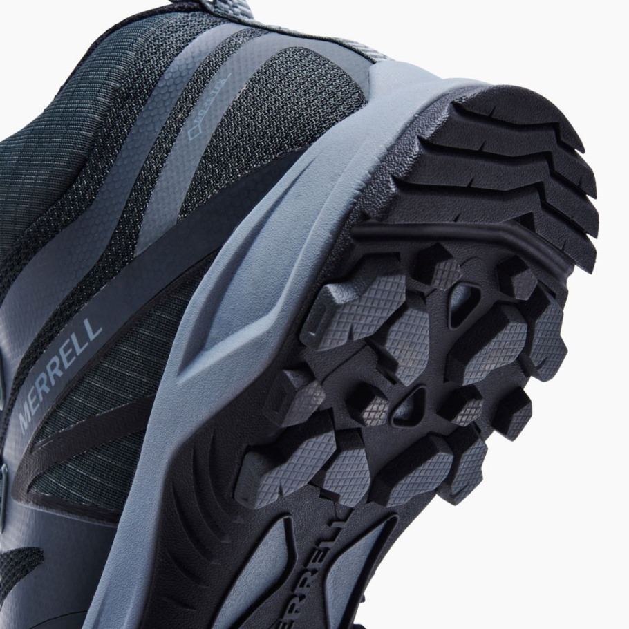 Merrell Black Grey Men's MQM Flex 2 Mid GORE-TEX
