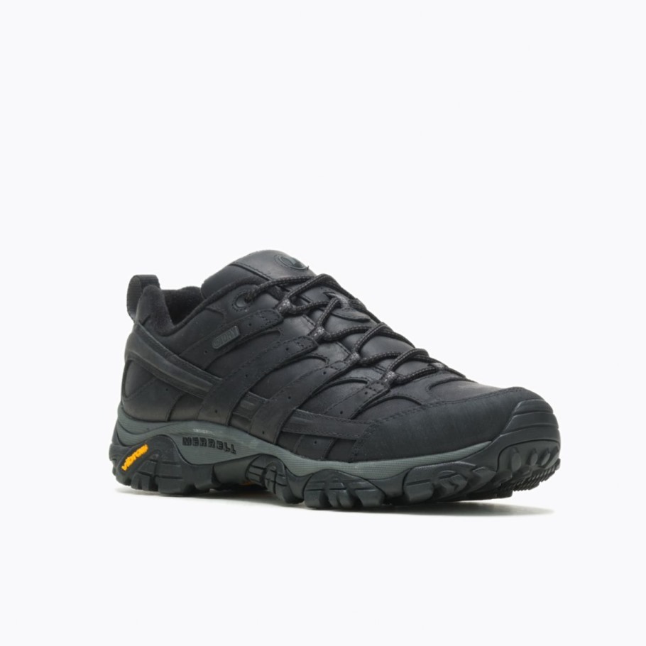 Merrell Black Men's Moab 2 Prime Waterproof