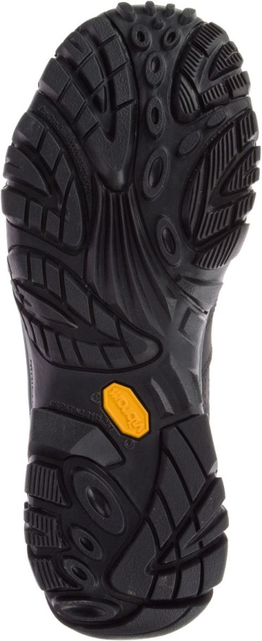 Merrell Black Men's Moab Adventure Chelsea Polar Waterproof Wide Width