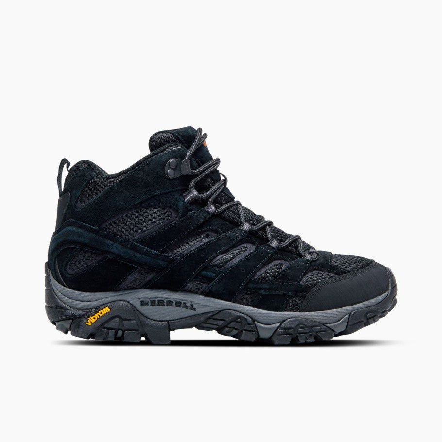 Merrell Black Night Men's Moab 2 Mid Ventilator