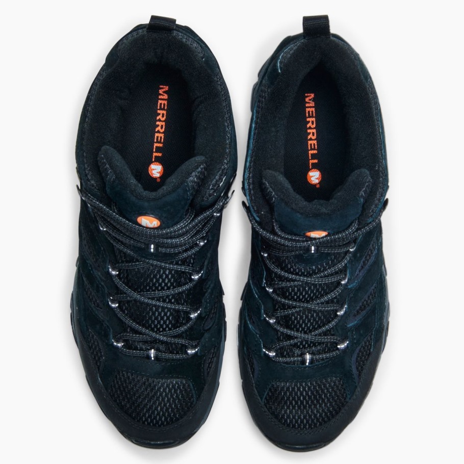 Merrell Black Night Men's Moab 2 Mid Ventilator