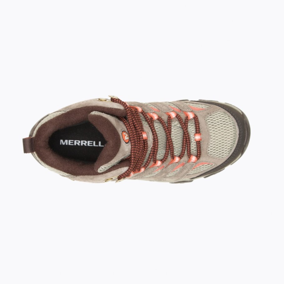 Merrell Bungee Cord Women's Moab 3 Mid Waterproof Wide Width