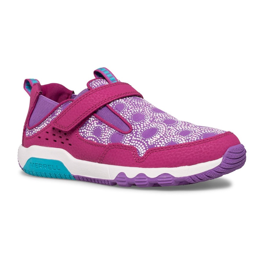 Merrell Fuchsia Big Kid's Free Roam Chroma Moc