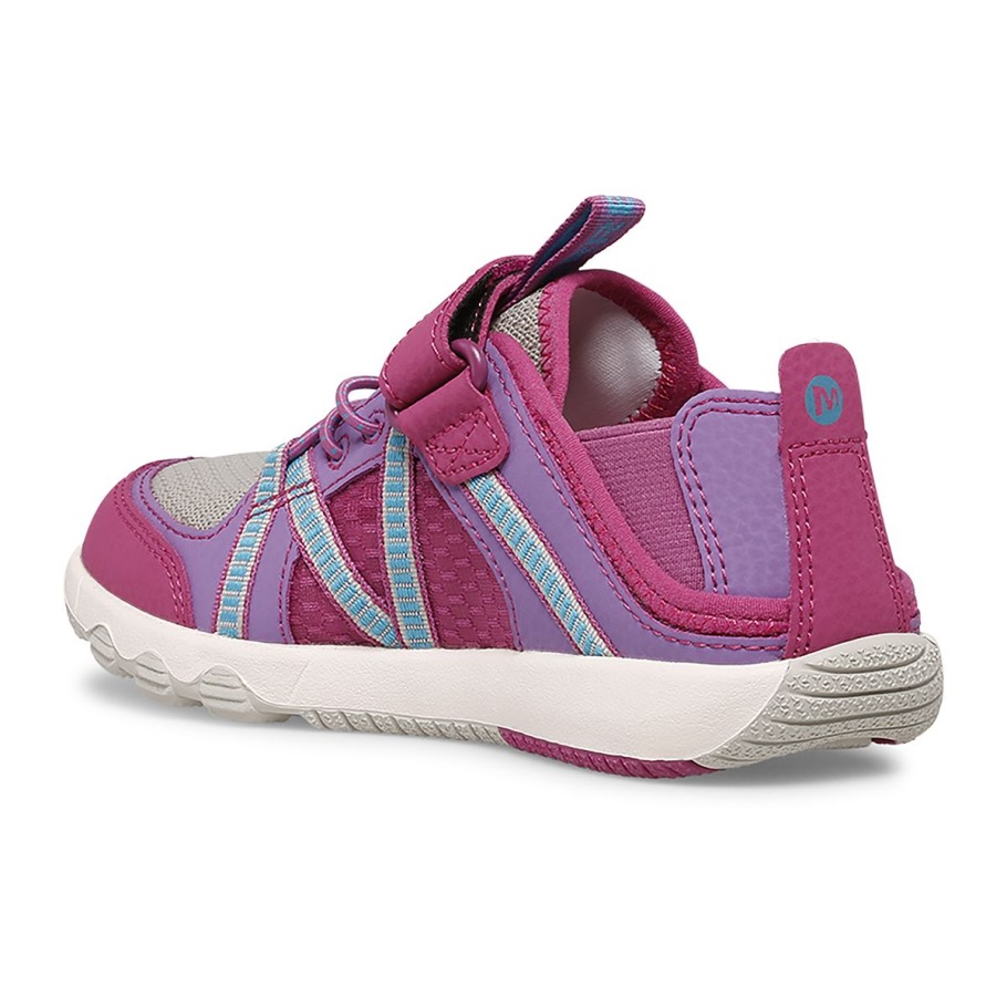 Merrell Fuchsia Turq Little Kid's Hydro Free Roam Sandal