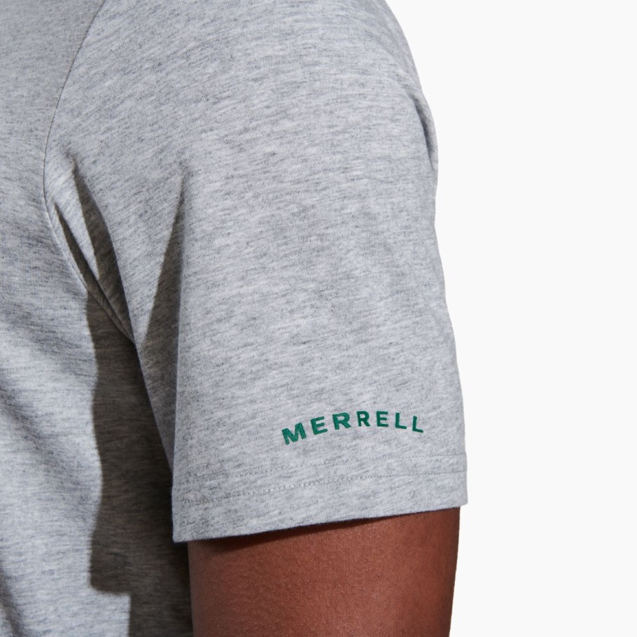 Merrell Grey Heather Men's Hike On Tee
