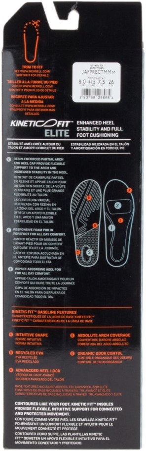 Merrell Kinetic Fit&trade Elite Footbed Wide Width Mesh