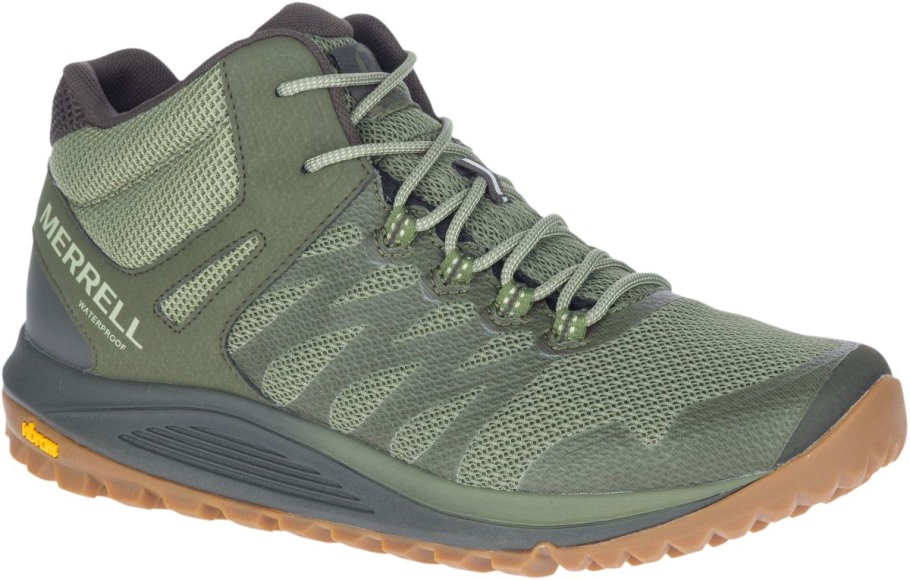 Merrell Lichen Men's Nova 2 Mid Waterproof Wide Width
