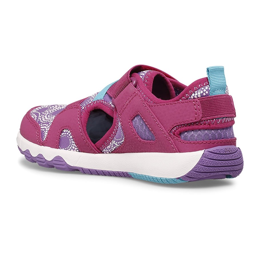 Merrell Little Kid's Hydro Free Roam Chroma Monarch Sandal Fuchsia