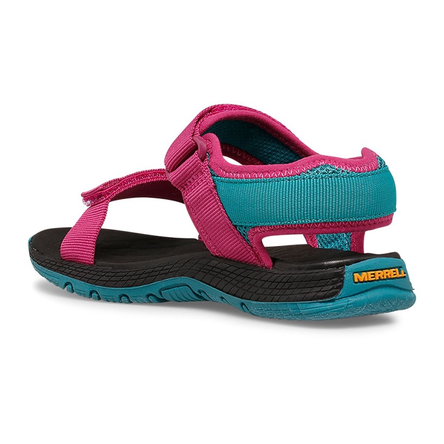 Merrell Little Kid's Kahuna Web Sandal Berry Multi