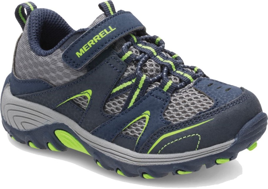 Merrell Little Kid's Trail Chaser Jr. Shoe Navy Green