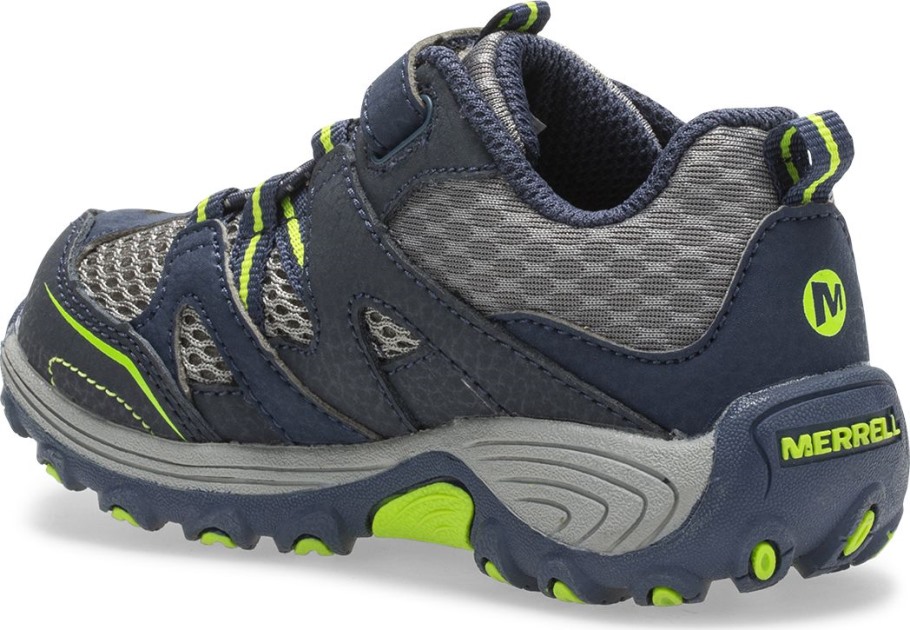 Merrell Little Kid's Trail Chaser Jr. Shoe Navy Green