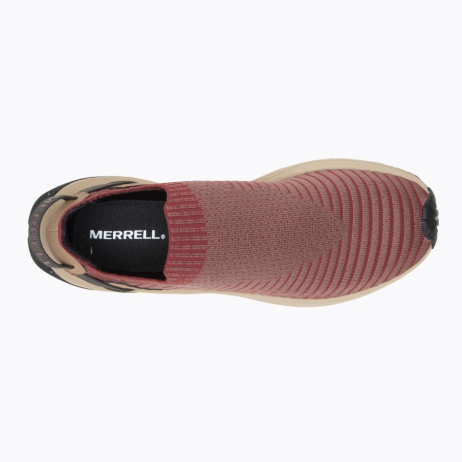 Merrell Men's Embark Sneaker Moc Brick Tobacco