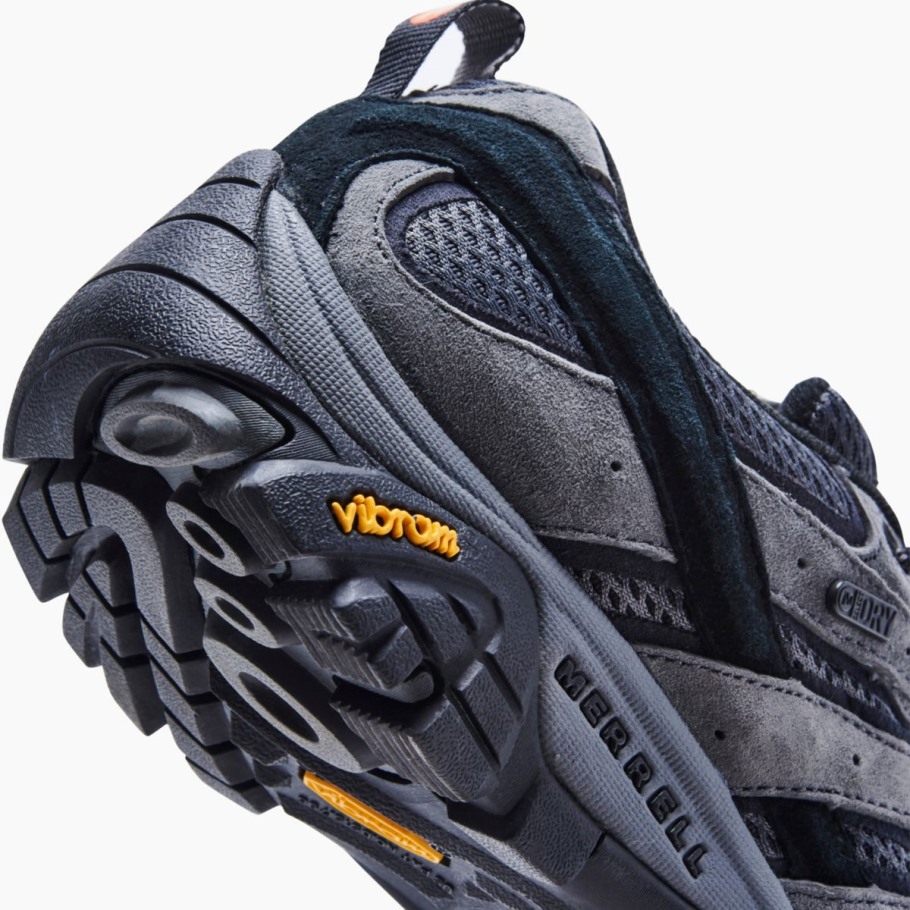 Merrell Men's Moab 2 Waterproof Granite