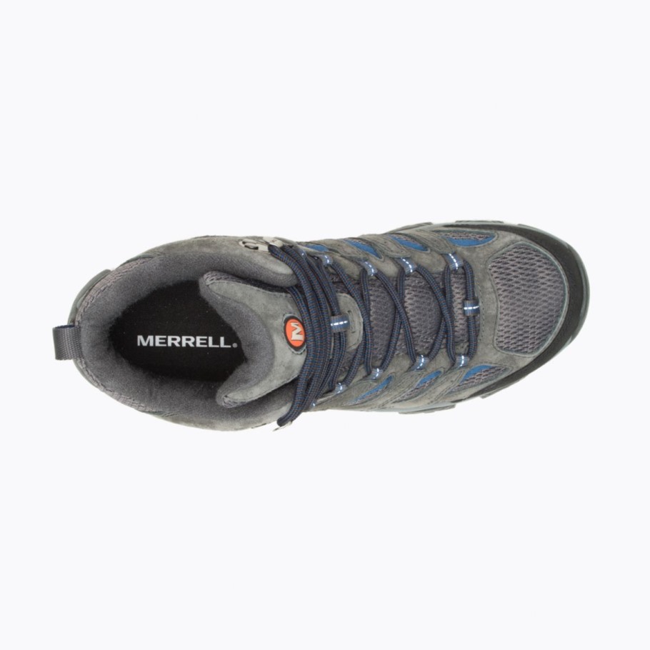 Merrell Men's Moab 3 Mid Wide Width Granite