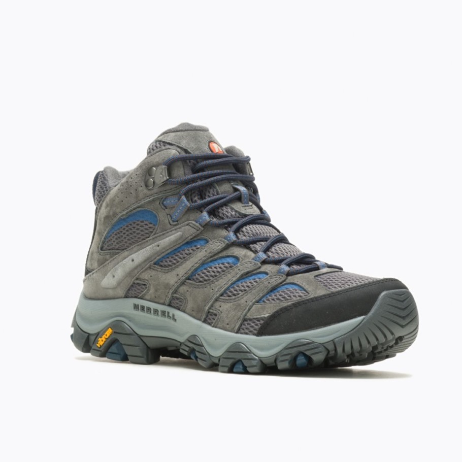 Merrell Men's Moab 3 Mid Wide Width Granite