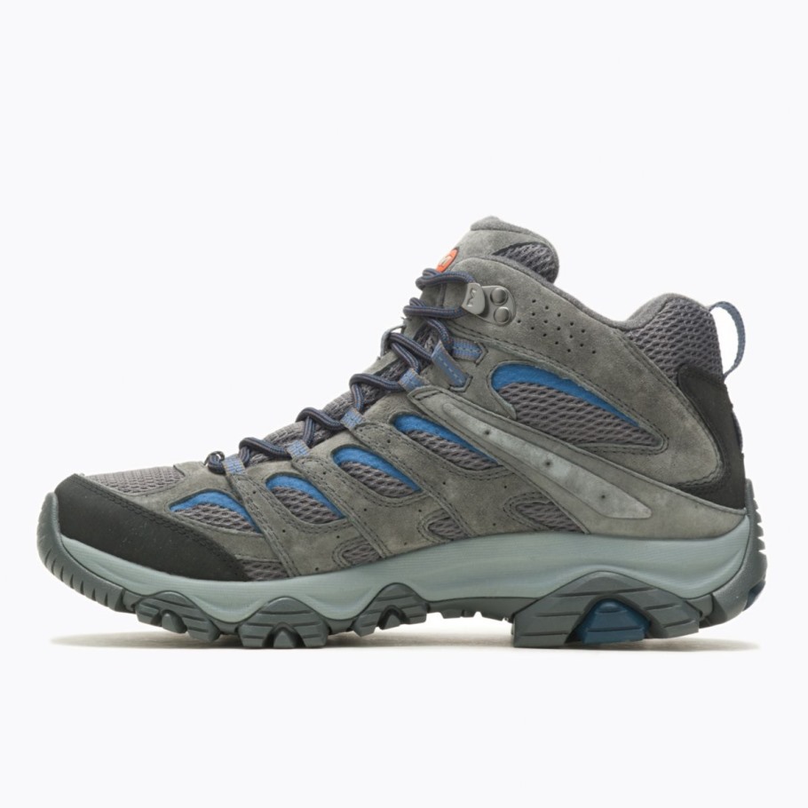 Merrell Men's Moab 3 Mid Wide Width Granite