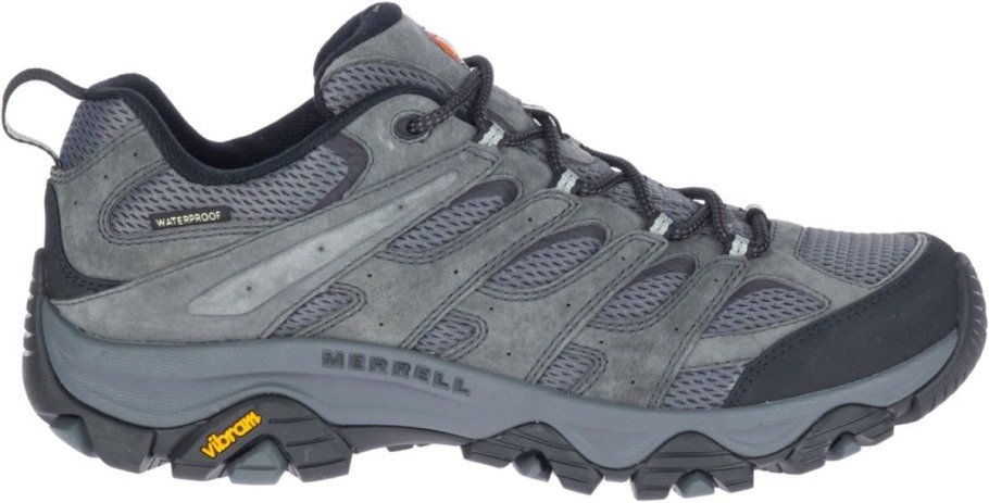 Merrell Men's Moab 3 Waterproof Wide Width Granite