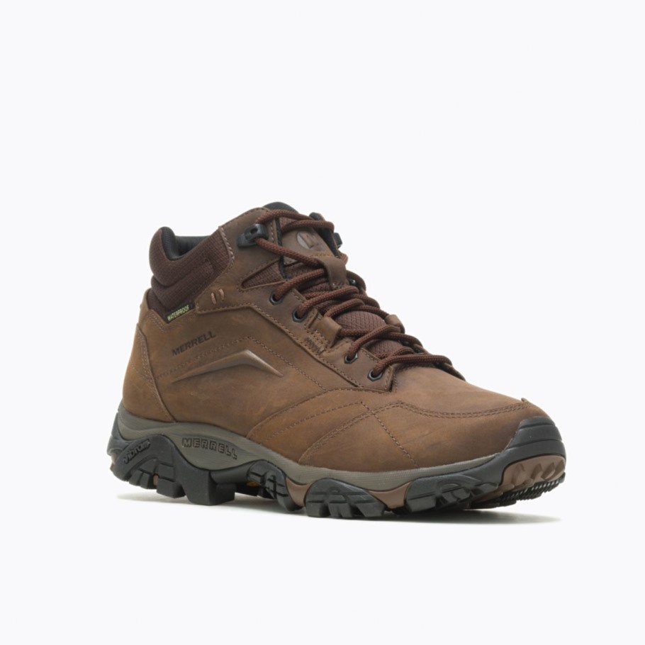 Merrell Men's Moab Adventure Mid Waterproof Dark Earth