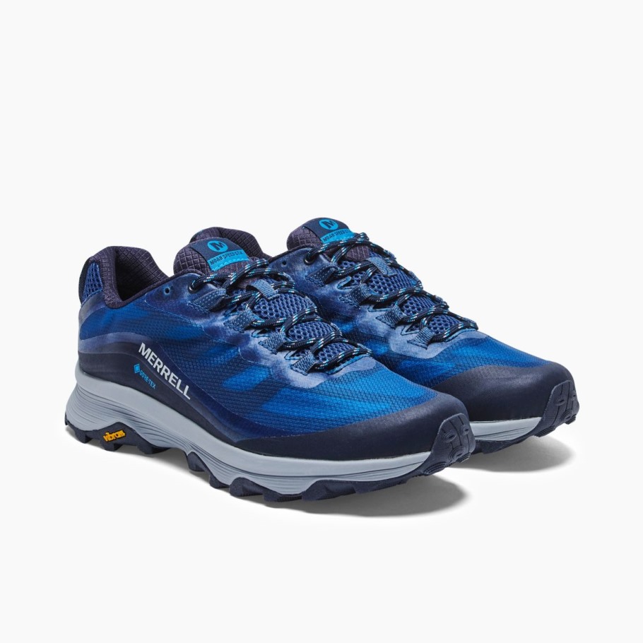 Merrell Men's Moab Speed GORE-TEX Navy