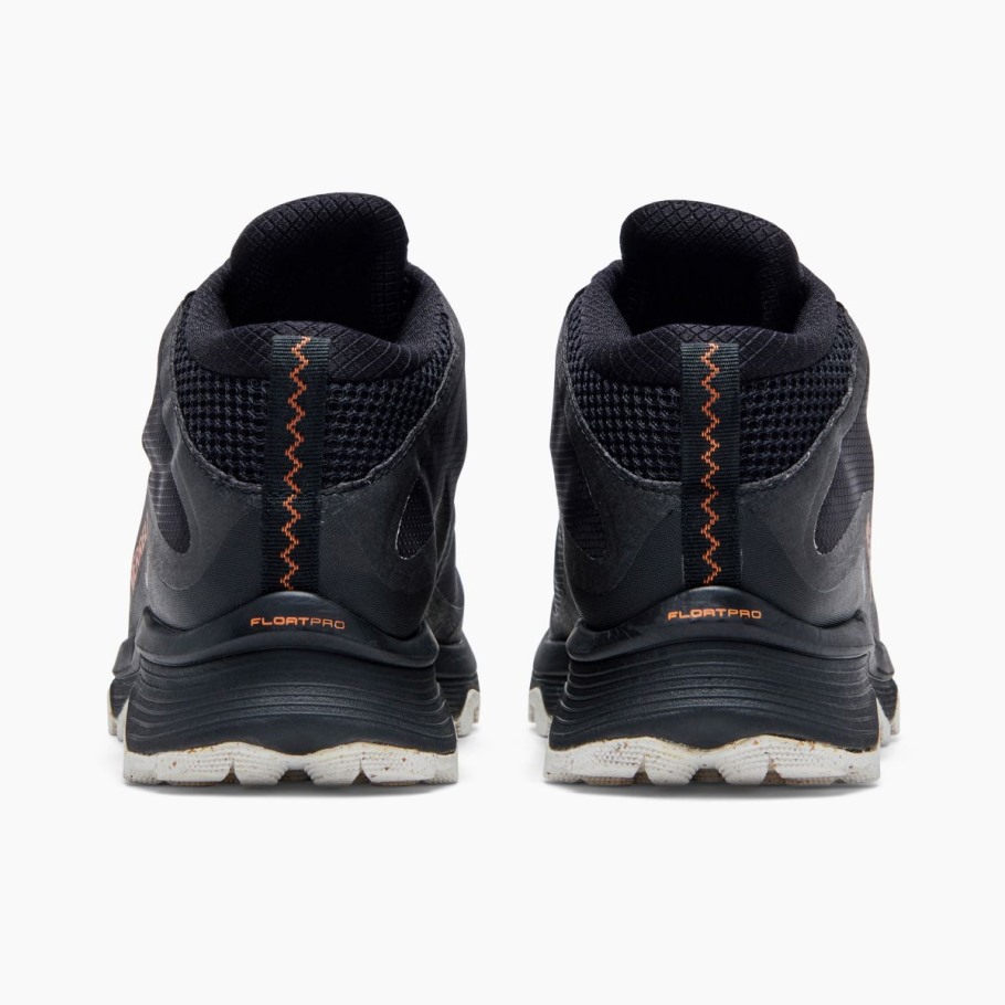 Merrell Men's Moab Speed Mid GORE-TEX Black
