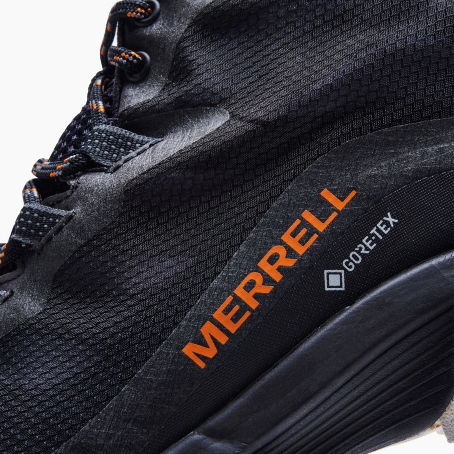 Merrell Men's Moab Speed Mid GORE-TEX Black