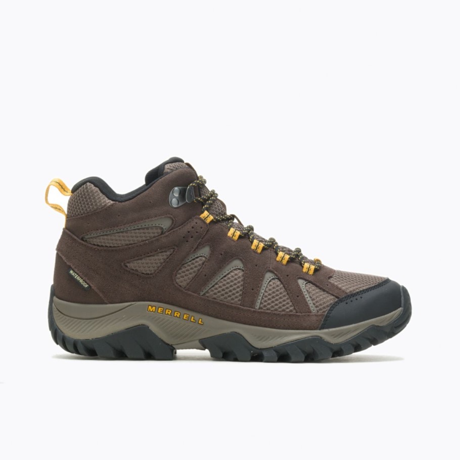 Merrell Men's Oakcreek Mid Waterproof Espresso