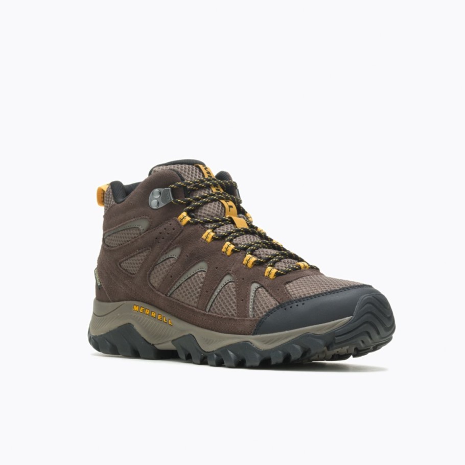 Merrell Men's Oakcreek Mid Waterproof Espresso