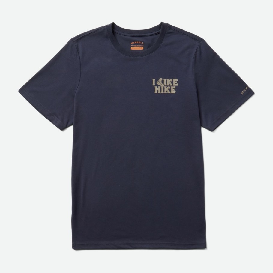 Merrell Navy Men's Like Hike Tee