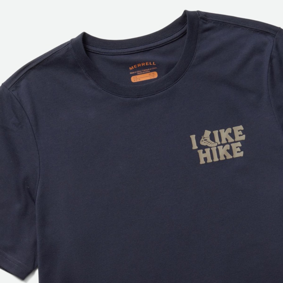 Merrell Navy Men's Like Hike Tee