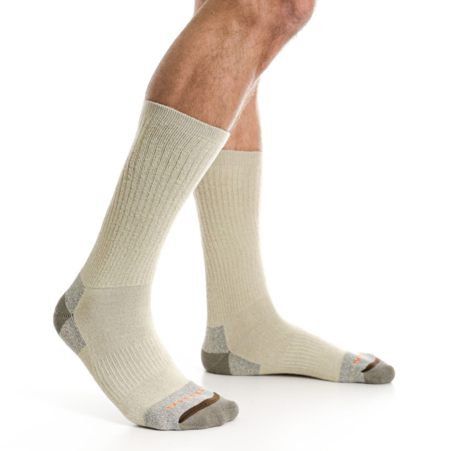 Merrell Oatmeal Marl Moab Hiker Crew Sock
