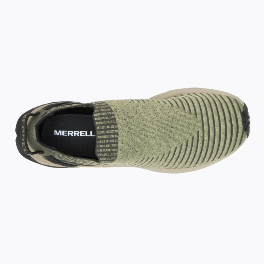 Merrell Olive Men's Embark Sneaker Moc Wide Width