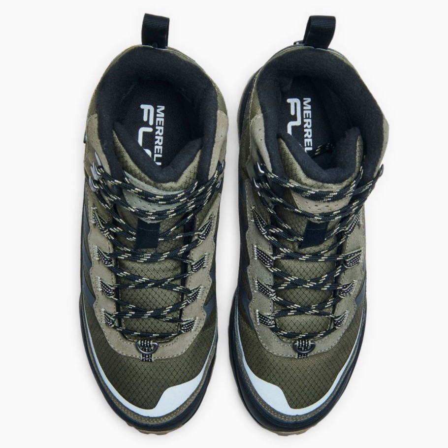 Merrell Olive Men's Moab Speed Thermo Mid Waterproof