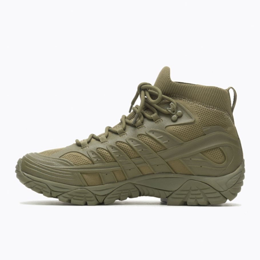 Merrell Olive Men's Moab Velocity Tactical Mid Waterproof