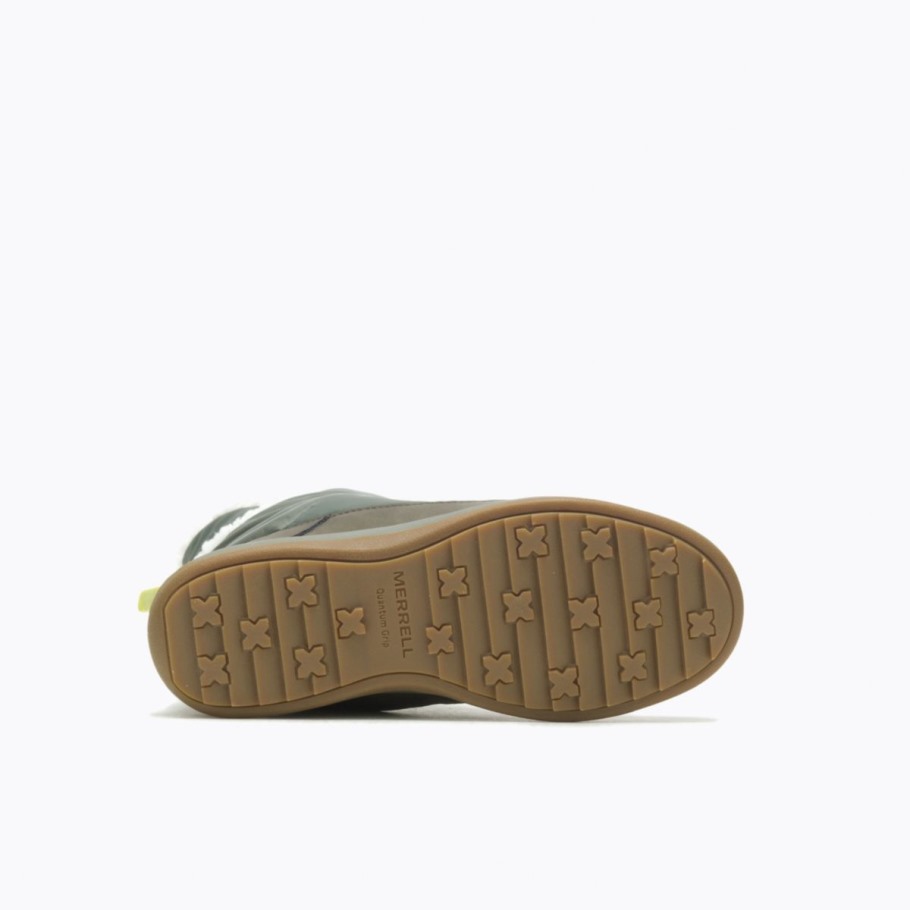 Merrell Olive Women's Snowcreek Sport Mid Zip Polar Waterproof