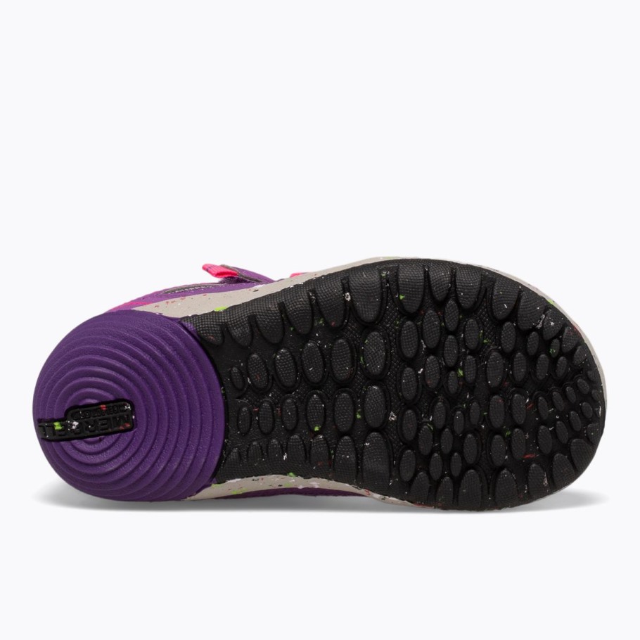 Merrell Purple Berry Little Kid's Bare Steps® Altitude Waterproof Jr. Boot