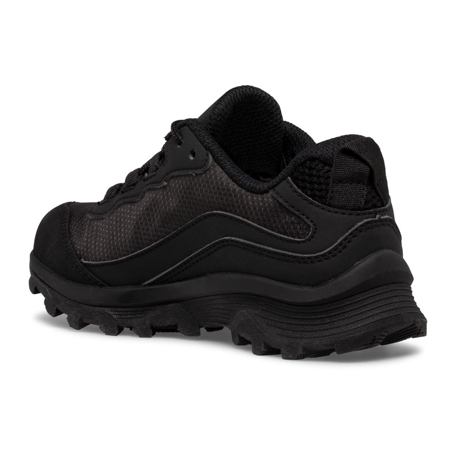 Merrell Triple Black Big Kid's Moab Speed Low Waterproof