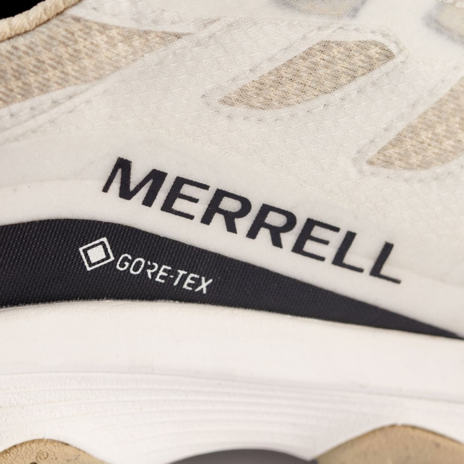 Merrell White Khaki Women's Moab Speed GORE-TEX X Sweaty Betty